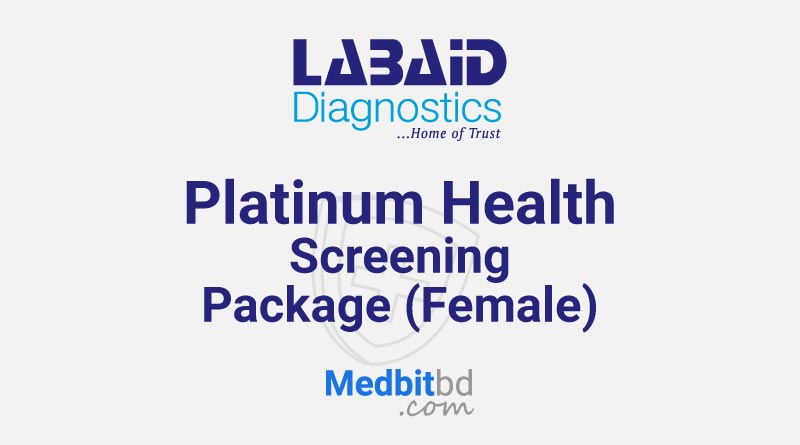 Platinum Health Screening Package (Female)