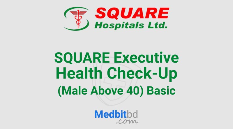 SQUARE Executive Health Check-Up (Male Above 40) Basic