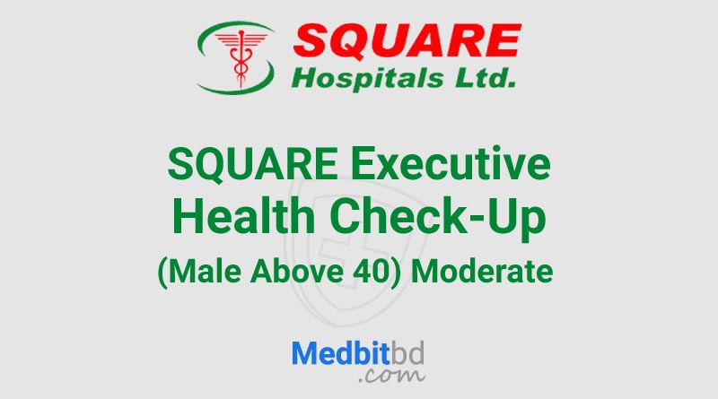 SQUARE Executive Health Check-Up (Male Above 40) Moderate