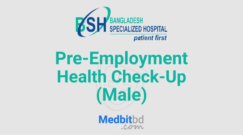Pre-Employment Health Check-Up (Male)
