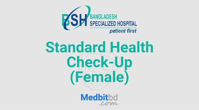 Standard Health Check-Up (Female)